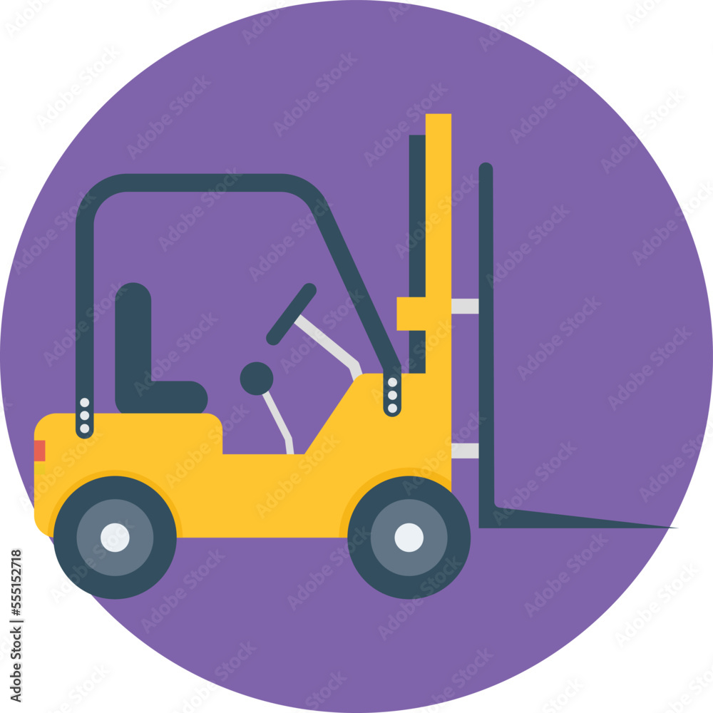 Weightlifter Vector Icon
