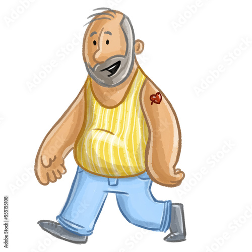 man with a smile