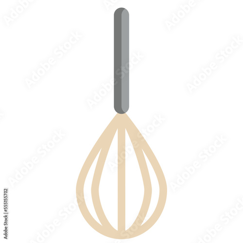 EGG WHISK flat icon © narathip