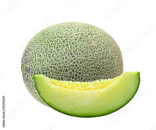 melon isolated on transparent png