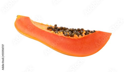 papaya isolated on transparent png