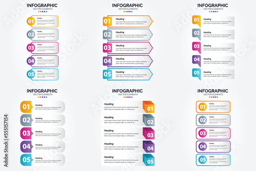 Use this set of vector infographics for advertising in a brochure. flyer. or magazine.