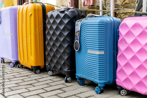 travel bags in different sizes