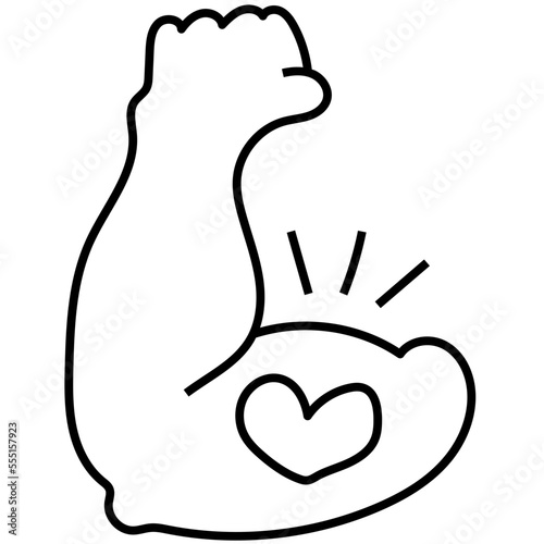 arm line icon