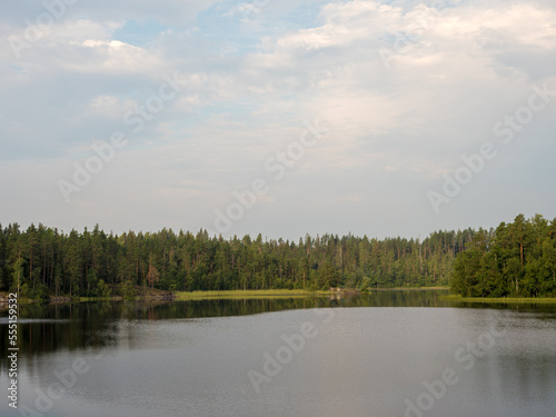 landscape with clouds