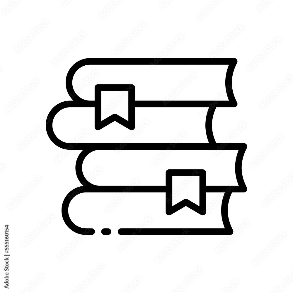 Books line icon. Printed edition, study, student, student, school, university, work, ideas, development, author, writer, reading, shelf, encyclopedia. Knowledge concept. Vector black line icon Books line icon. Printed edition, study, student, student, school, university, work, ideas, development, author, writer, reading, shelf, encyclopedia. Knowledge concept. Vector black line icon