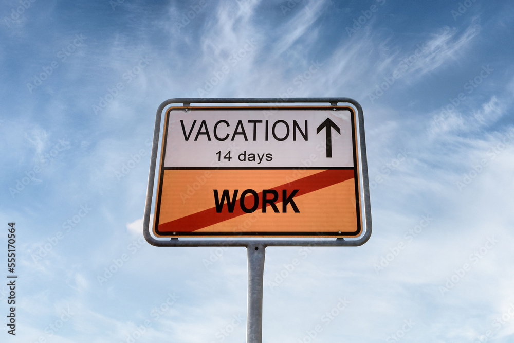 A directional road sign with the A directional road sign with the