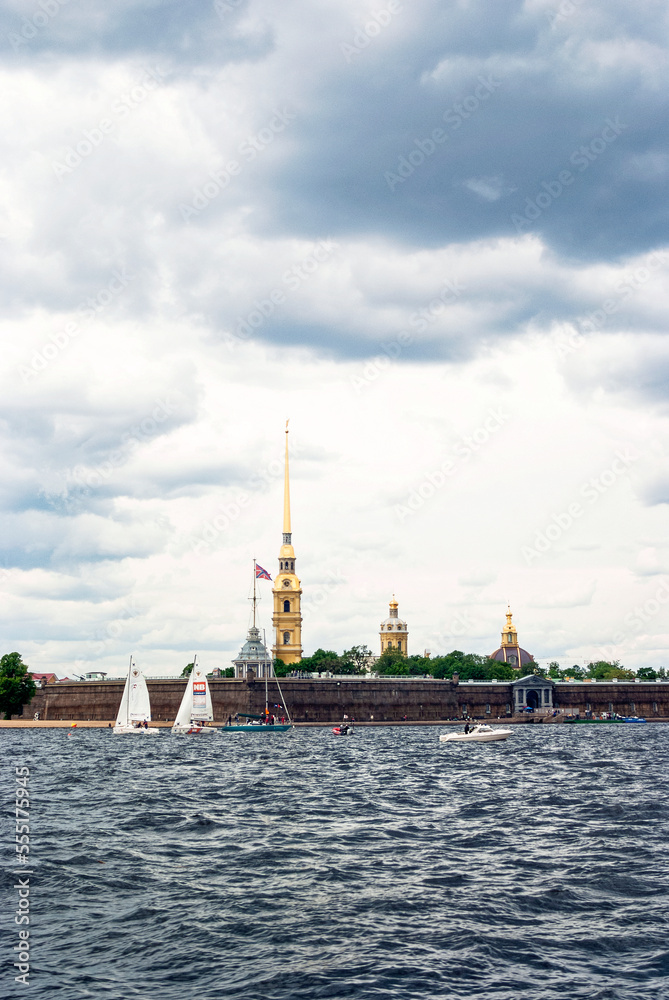 Obraz premium Saints Peter and Paul Cathedral - Saint Petersburg, Russia