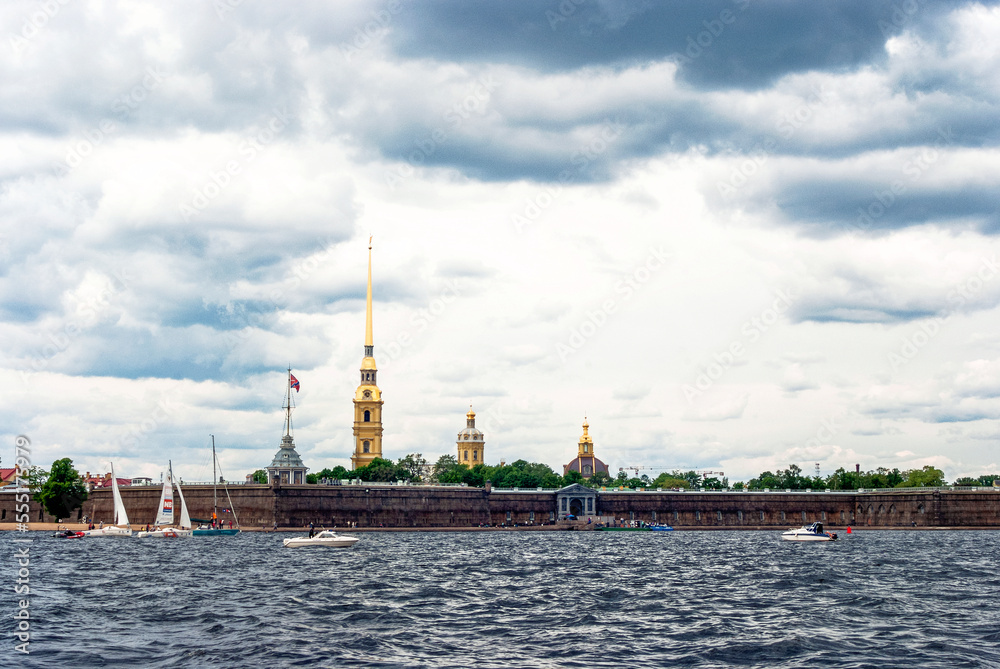 Naklejka premium Saints Peter and Paul Cathedral - Saint Petersburg, Russia