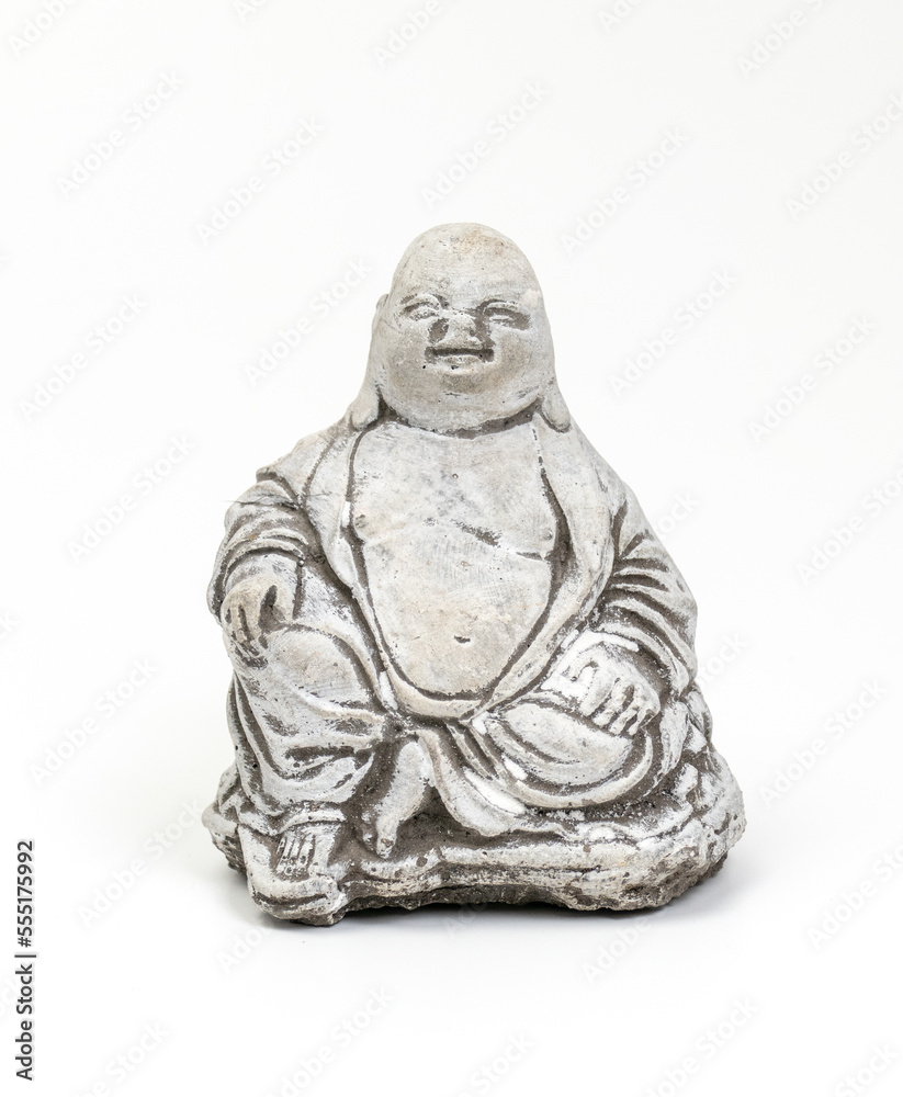 Buddha Figur aus Gips