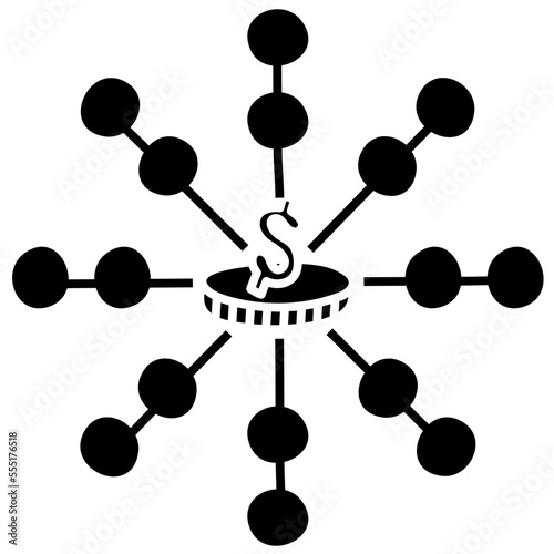 DISTRIBUTION glyph icon