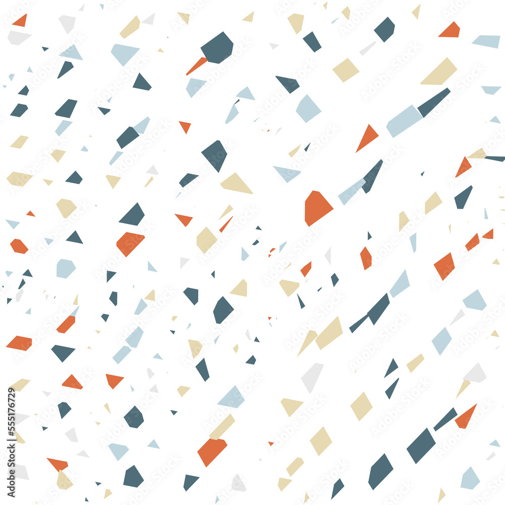 terrazzo tile pattern flooring seamless texture. Realistic vector ...