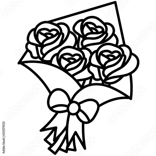 BOUQUET line icon