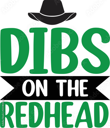 Dibs on the redhead