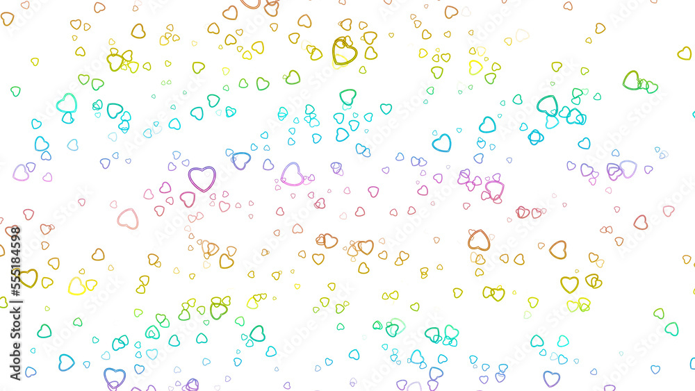 Love heart gllitter rainbow colorful background Love heart gllitter rainbow colorful background