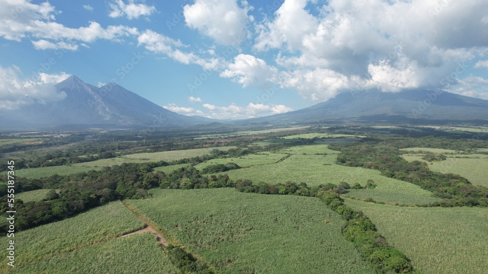 Green in the mountains