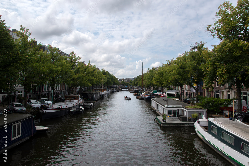 View On The Lucas Jansz Sinckbrug At Amsterdam The Netherlands 20-8-2021