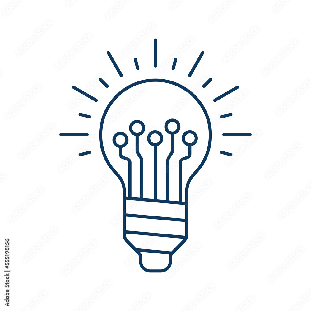 Innovation line universal icon ui ux element sign. Innovation line universal icon ui ux element sign.