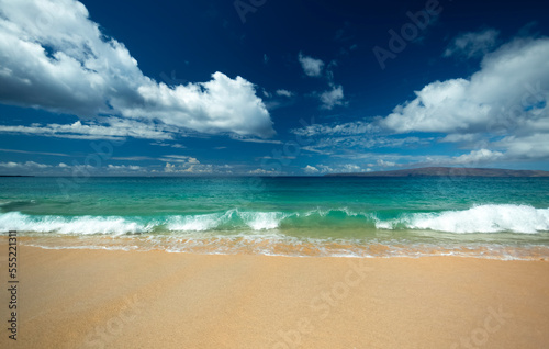 Big Beach, Makena State Park, South of Wailea; Maui, Hawaii, United States of America photo