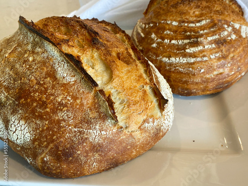 Artesan Sourdough Bread whole loaves photo