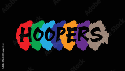 Hoopers Custom Designed Typographic T-shirts Apparel Hoodie