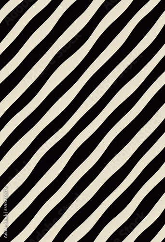 Free Download Black and white stripes pattern Generative AI - GFXLoad
