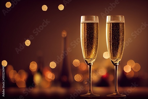 Two Glasses of Champaign (G...