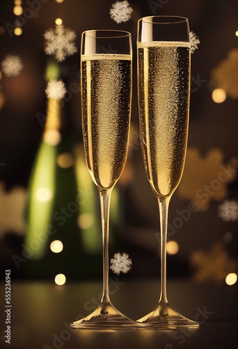 Two Glasses of Champagne (G...