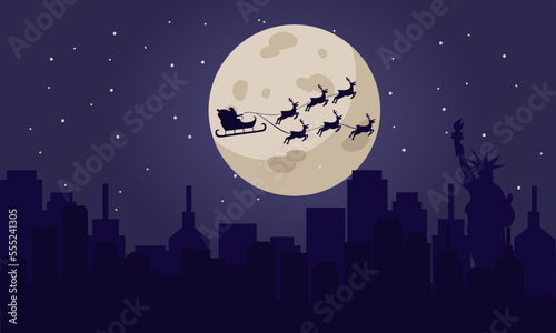 Merry Christmas Background Template for Social Media or Print Media. Suitable to use on Christmas event. Also suitable for uploading social media at Christmas event