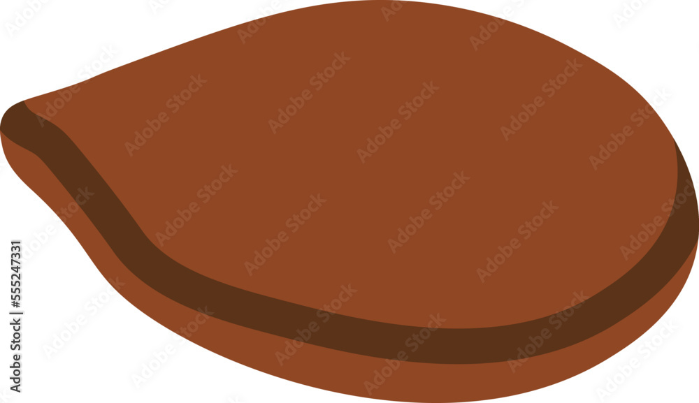 Cacao seeds flat icon Oval pods Plants cultivation Cacao seeds flat icon Oval pods Plants cultivation