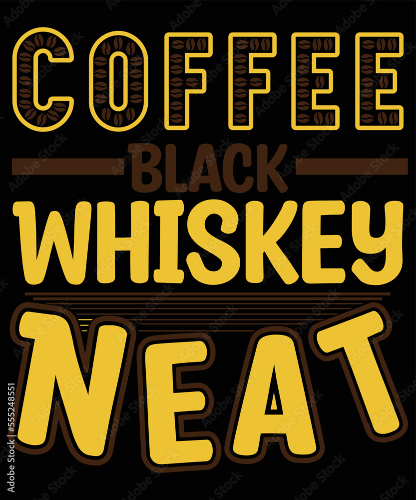 Obraz premium Coffee print template design-for coffee lover