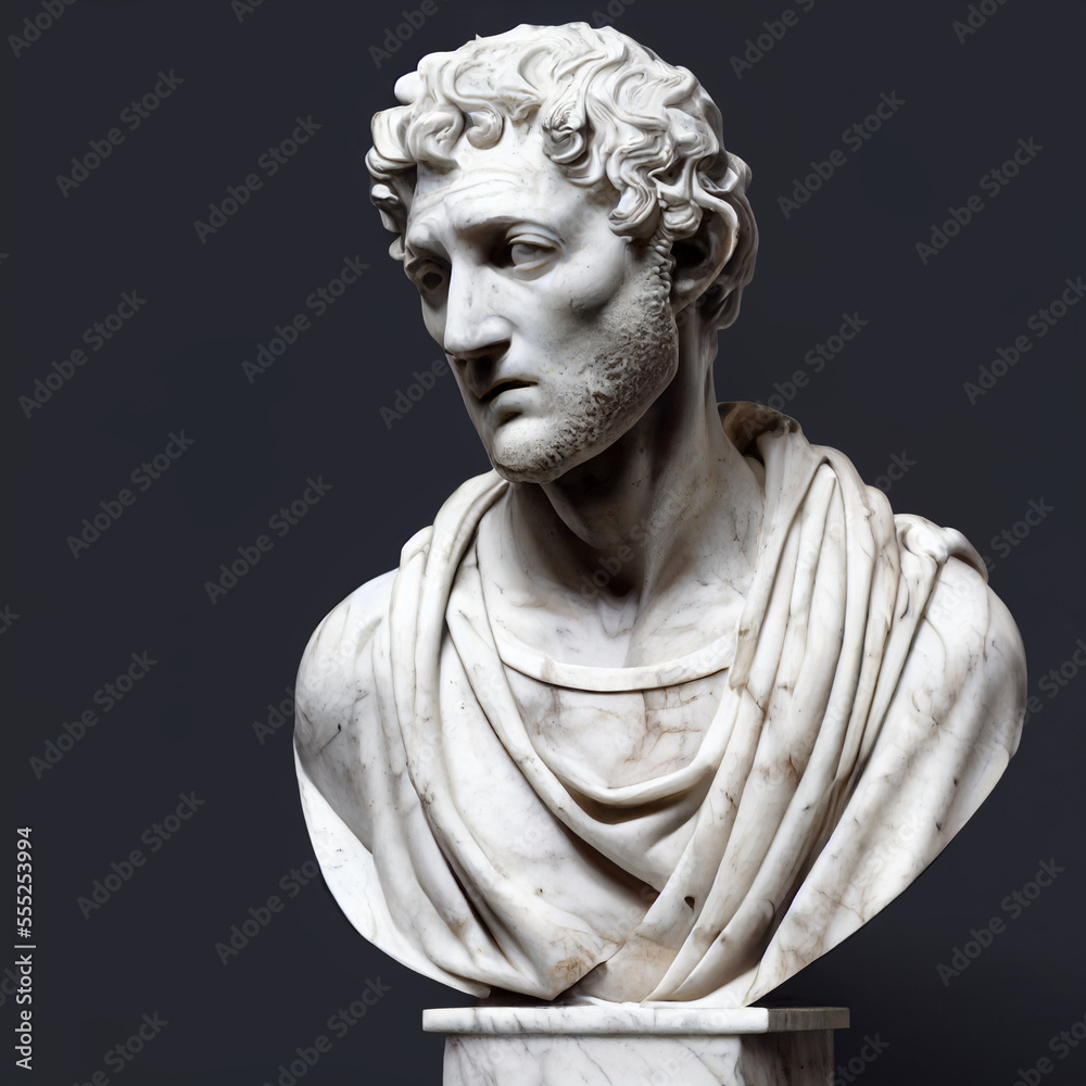 Ancient roman sculpture 3D