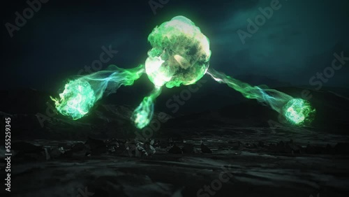 Green Energy Balls Video Opener Template
