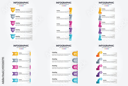 Use these vector illustrations to create unique infographics for advertising. brochures. flyers. and magazines.