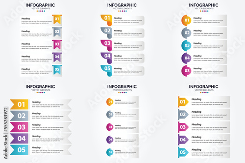 Use this vector illustration infographics set for advertising in a brochure. flyer. or magazine.