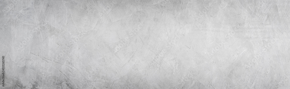 Fototapeta premium Concrete wall background well free space for design grey banner web