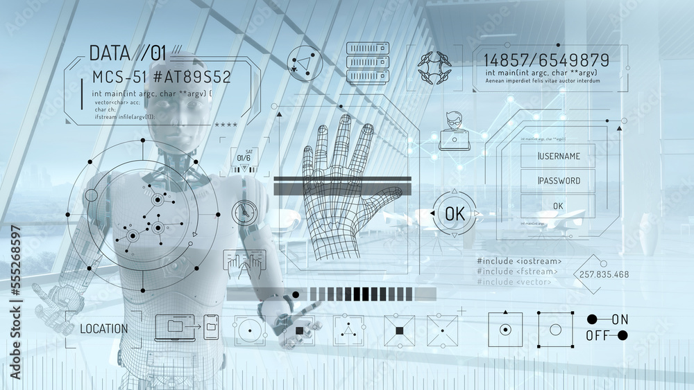 Quadcopter data entry and storage security infographics. Quadcopter data entry and storage security infographics.