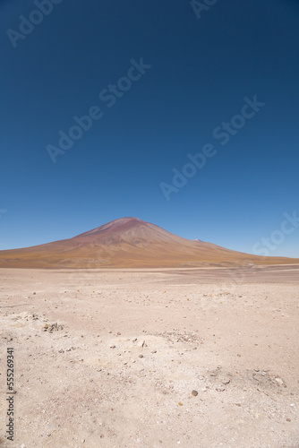 desert nature wallpaper, background a mountain and sky with clouds, natural tourist destination with desert landscape, place in latin america