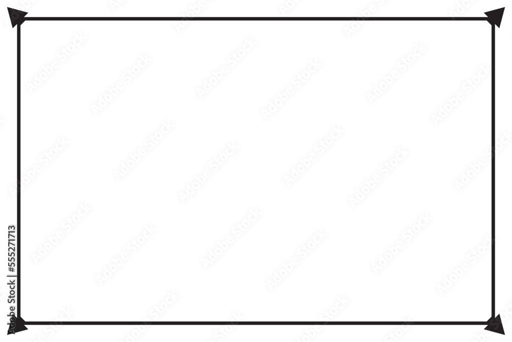 Rectangular of frame border vector 4 Rectangular of frame border vector 4