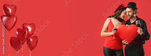 Banner for Valentine's Day ...