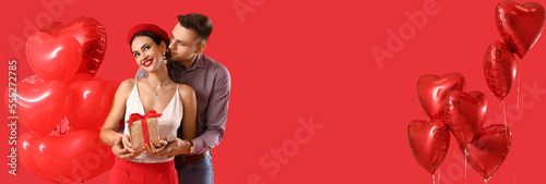 Banner for Valentine's Day ...