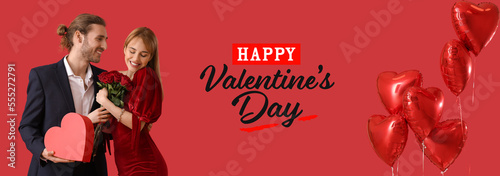 Banner for Valentine's Day ...