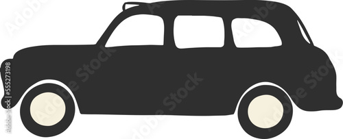 London black cab illustration