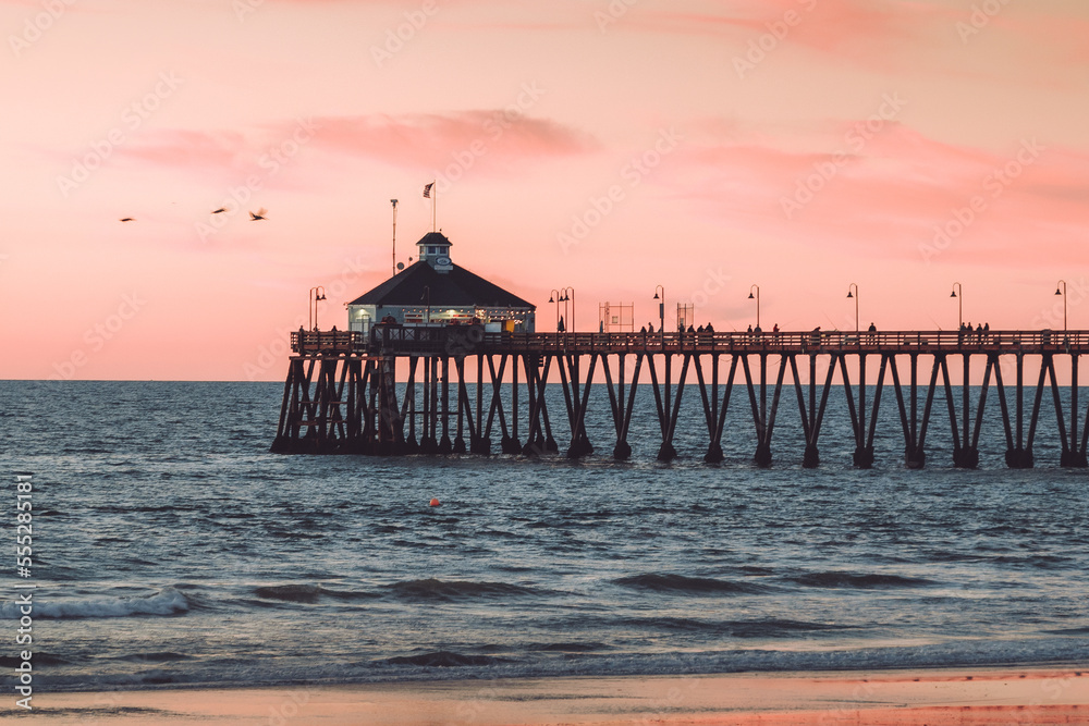 Imperial Beach Pier, San Diego California. Imperial Beach Pier, San Diego California.