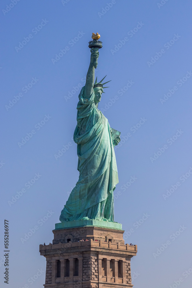 Fototapeta premium The Statue of Liberty (La Liberté éclairant le monde), Liberty Island, New York City, United States.