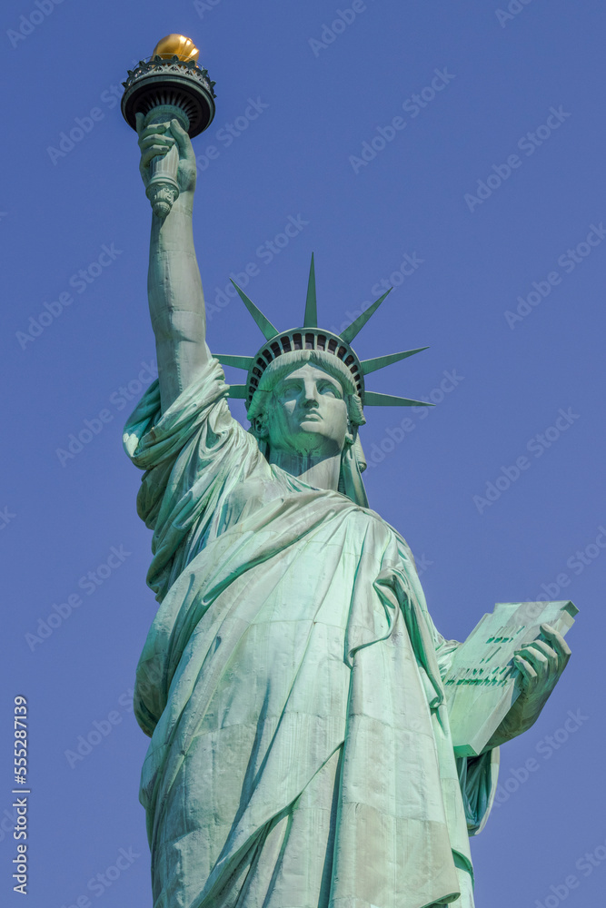 Fototapeta premium The Statue of Liberty (La Liberté éclairant le monde), Liberty Island, New York City, United States.