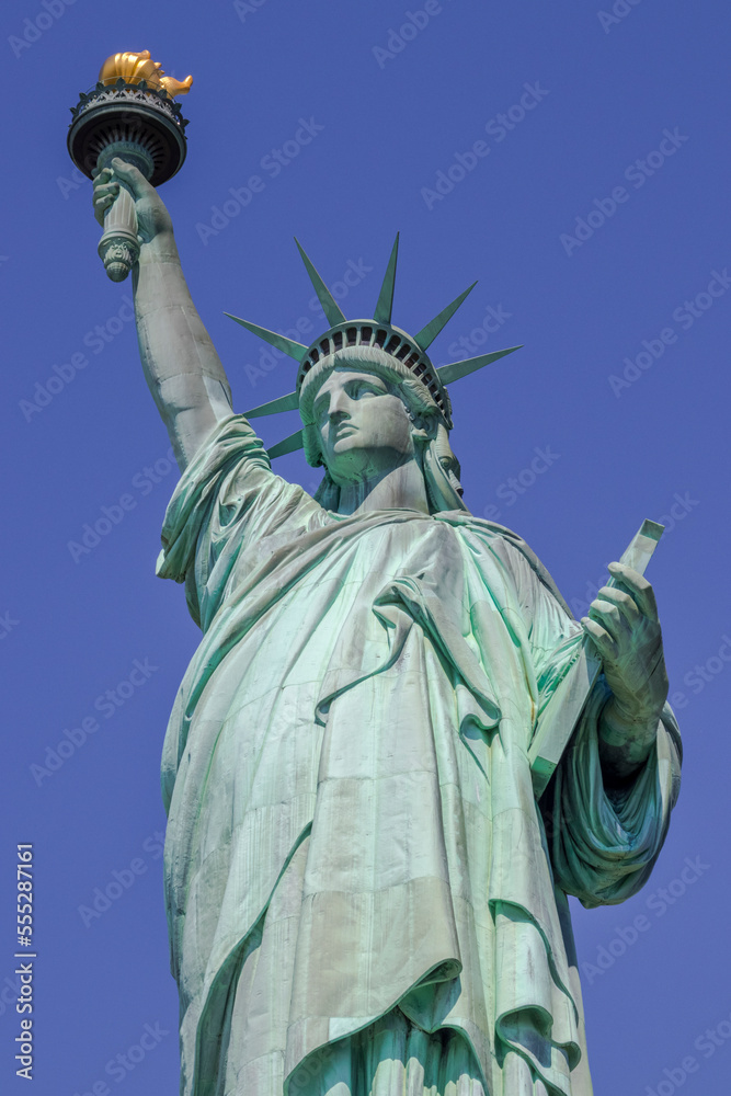 Fototapeta premium The Statue of Liberty (La Liberté éclairant le monde), Liberty Island, New York City, United States.