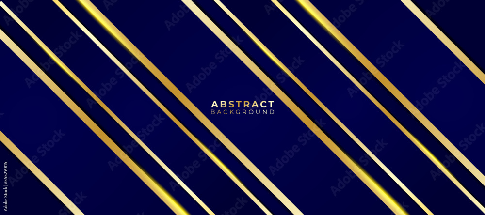 abstract blue and gold background vector illustration template abstract blue and gold background vector illustration template