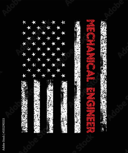 Mechanical engineering t shirt design.