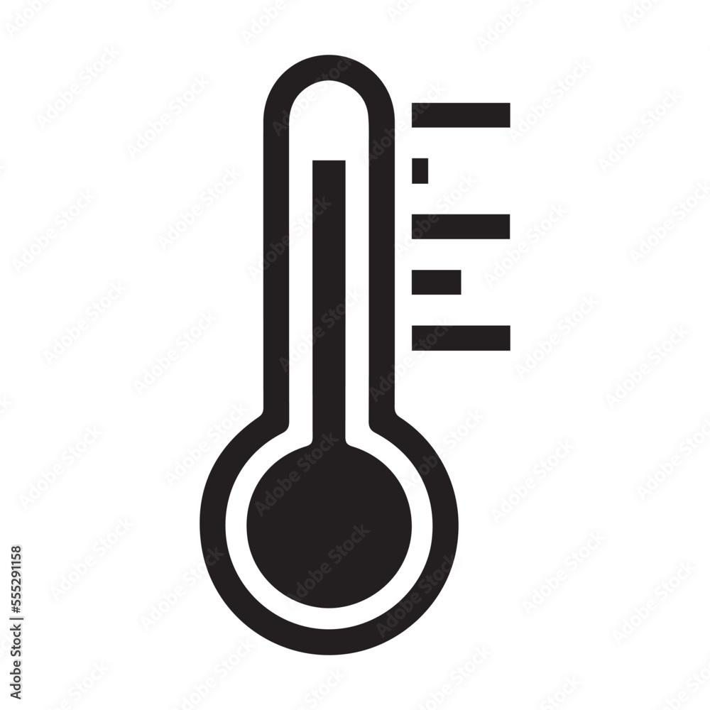 Hot, temperature, thermometer icon Hot, temperature, thermometer icon